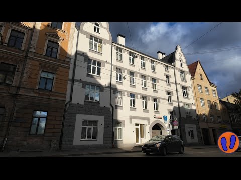 Видео: #Рига Прогулка от улицы Бривибас Brīvības iela до моста  Йо́рга Земитана Jorģa Zemitāna tilts