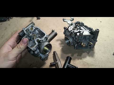Видео: Карбюратори  Honda CBF 500. Повна ревізія, мийка ультразвуком