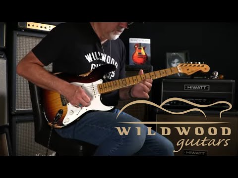 Видео: Fender Custom Shop Limited Wildwood 10 70th Anniversary 1954 Stratocaster — Heavy Relic • Серийны...