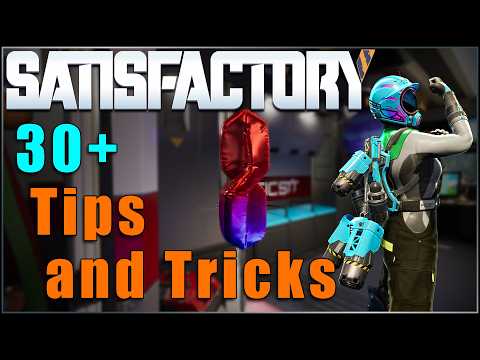 Видео: Советы, которые я хотел бы знать, начиная игру в Satisfactory 1.1