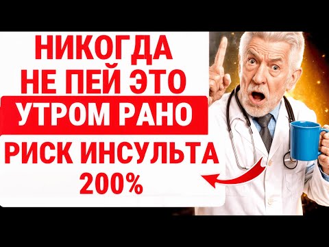 Видео: Эта УТРЕННЯЯ ПРИВЫЧКА ПРОВОЦИРУЕТ ВЕРОЯТНОСТЬ ИНСУЛЬТА! ЗДОРОВЬЕ ПОЖИЛЫХ
