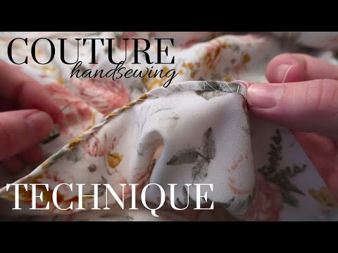 Видео: Подгибка по выкройке COUTURE // Методы ручного шитья
