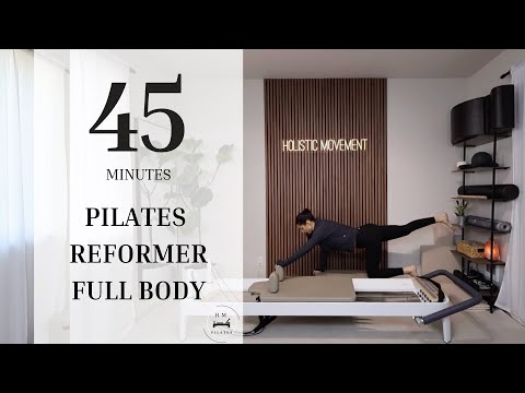 Видео: Пилатес Реформер | Средний уровень | Всё тело