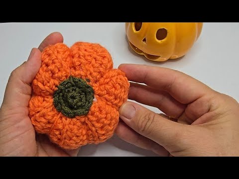 Видео: Давайте сделаем замечательные вязаные крючком тыквы на Хэллоуин🧡 #crochetpumpkin
