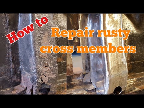 Видео: Как отремонтировать ржавые поперечины