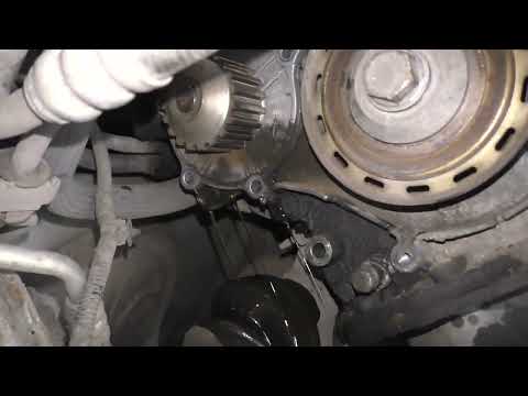 Видео: Замена ремня ГРМ. PEUGEOT Partner Tepee (B9) engine 1.6 HDi 92 (DV6DTED)