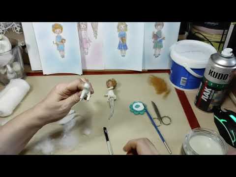 Видео: 🎆Ватная игрушка  ГОРОСКОП.    Урок 6. Делаем льва.