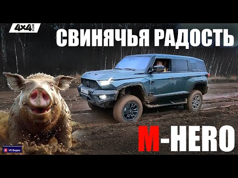 Видео: M-HERO: Три тонны свинячьей радости и шесть секунд до сотни