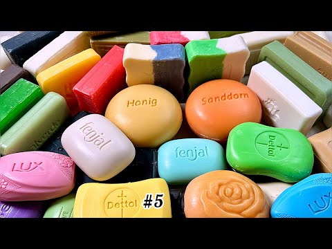 Видео: ASMR soap cutting 💚 Резка мыла АСМР