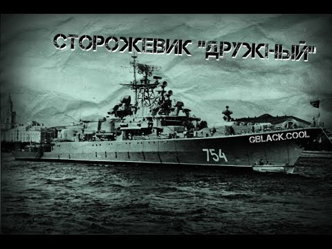 Видео: Корабль СУДНОГО ДНЯ / Сторожевик "Дружный" 754 / История и участь боевой машины