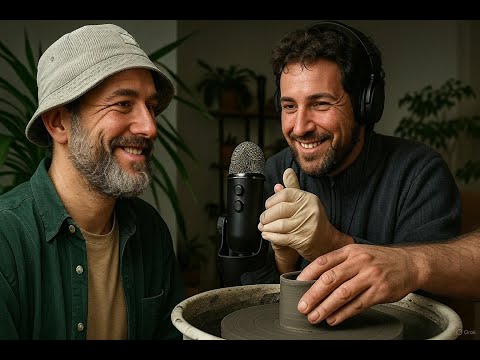 Видео: гончарный ASMR совместно с @Mementoceramica