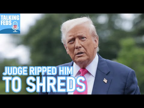 Видео: Трамп в шоке после того, как судья его отругал