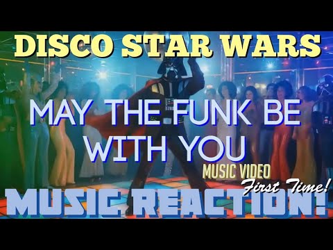 Видео: Забавно, но круто!!🪩Disco Star Wars — MV «May The Funk Be With You» (первый раз!) | Реакция на му...