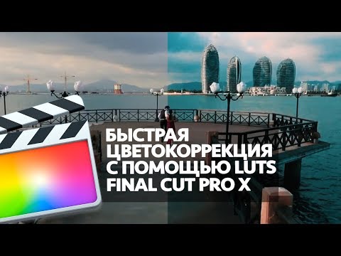 Видео: БЫСТРАЯ ЦВЕТОКОРРЕКЦИЯ С ПОМОЩЬЮ LUTS (HOW TO COLOR GRADE FAST WITH LUTS)