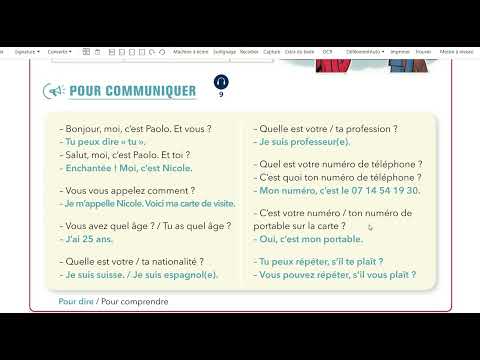 Видео: УРОК 10 - А1. СПІЛКУВАННЯ ФРАНЦУЗЬКОЮ