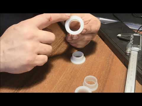 Видео: второпластовые втулки механизма подъёма кабины