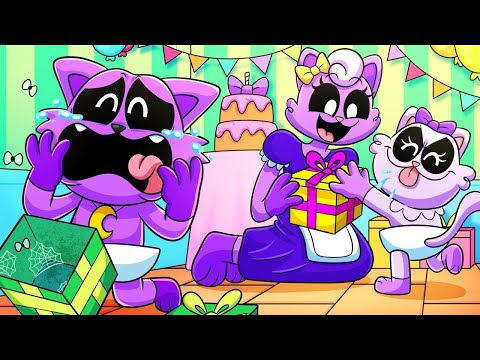 Видео: КОТ ДРЕМОТ - ВЕЧНЫЕ СОПЕРНИКИ! | Poppy Playtime 3 - Анимации на русском