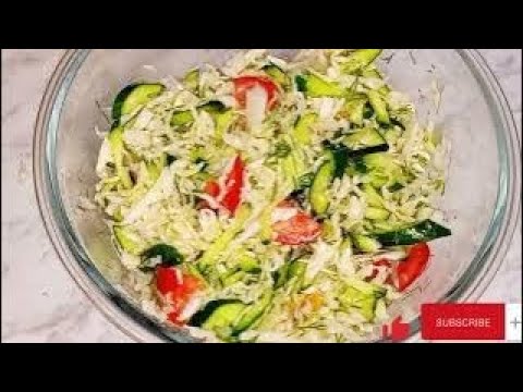 Видео: САМЫЙ ПРОСТОЙ и ВКУСНЫЙ САЛАТ ИЗ КАПУСТЫ на КАЖДЫЙ ДЕНЬ ‼️ ЭТОТ САЛАТ БЕСПОДОБЕН!!!