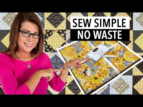 Видео: ♻️ 😇 Из 10-дюймовых квадратов ✂️ ♻️ | Бесплатная выкройка для слоеного торта | 💕 2 ЧАСА 💖 | Легко...