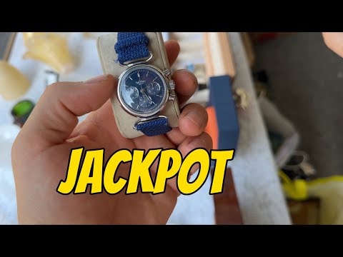 Видео: Барахолка в Италии.Jeckpot урвал!