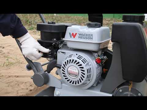 Видео: Инструкция: бензиновые виброплиты Wacker Neuson MP 12 MP15 MP20