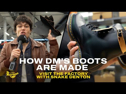Видео: Как производятся ботинки Dr. Martens | Сделаны прочными. Сделаны на века