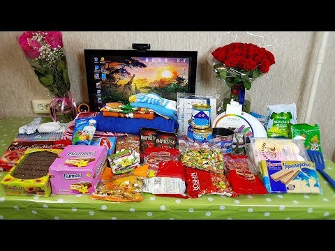 Видео: Большая посылка из Беларуси от подписчицы Леночки.😘
