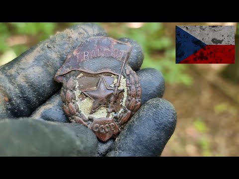 Видео: Обнаружил советские позиции Второй мировой на территории Чехии.🇨🇿