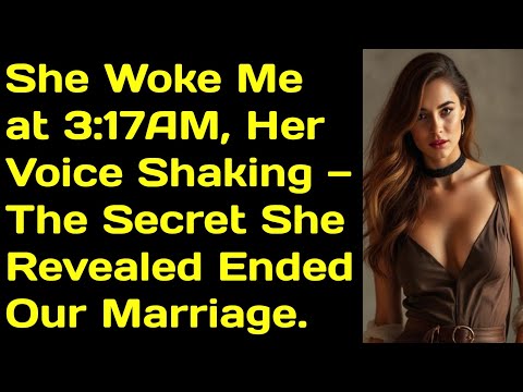 Видео: Она разбудила меня в 3:17 утра, её голос дрожал. Секрет, который она раскрыла, разрушил наш брак....