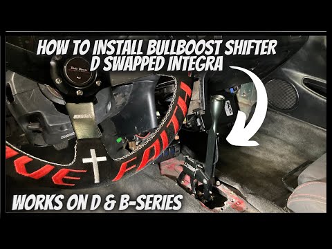Видео: Установка переключателя передач BILLET BULLBOOST на D SWAPPED INTEGRA