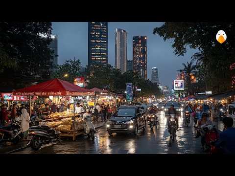 Видео: Джакарта, Индонезия🇮🇩 Суперсовременная столица Индонезии! (4К HDR)