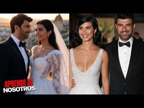 Видео: Свадьба года: Энгин Айкирек и Туба Бююкюстюн сияют как звезды на их свадьбе