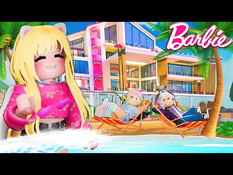 Видео: ПЛЯЖНЫЙ ДОМ В ТАЙКУНЕ БАРБИ!  Roblox Barbie Dreamhouse Tycoon