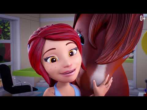 Видео: Мия готовит лощадь к шоу - видео для девочек - LEGO Friends – Cезон 1, Эпизод 3