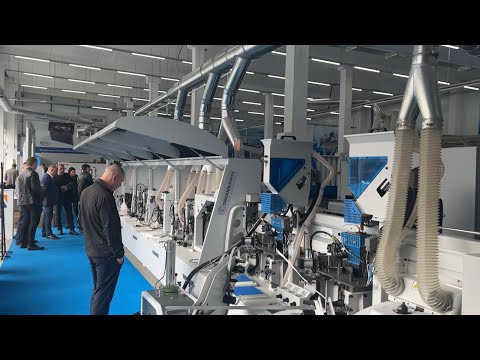 Видео: Настройка кромочного станка