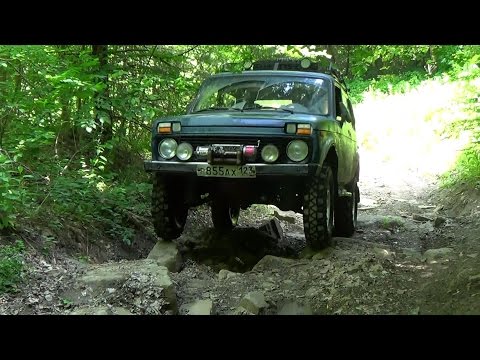 Видео: Блокка в РПМ на бездорожье, волговский мост на Ниве