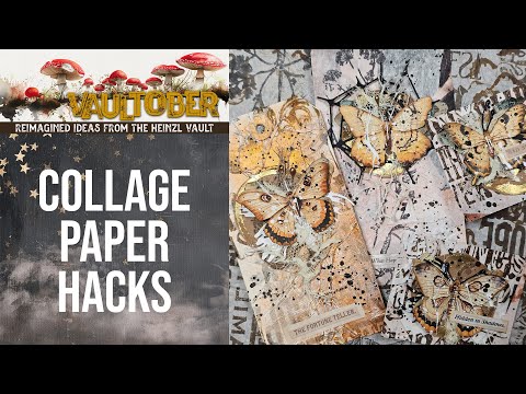 Видео: ПОПРОБУЙТЕ ЭТИ ЛАЙФХАКИ ДЛЯ КОЛЛАЖНОЙ БУМАГИ! [VAULTOBER #28 2025]