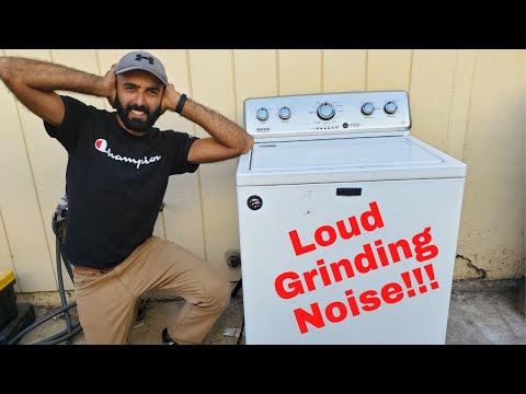 Видео: Ремонт стиральной машины Maytag/Whirlpool, которая издает скрежещущий звук!
