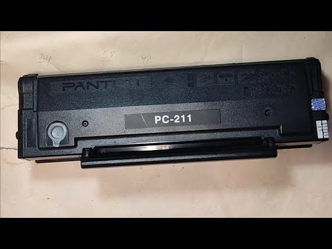 Видео: РС 211. Заправка и чистка картриджа  лазерного принтера PANTUM