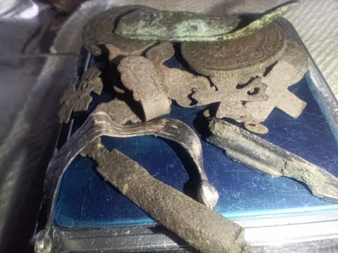 Видео: Копаємо в полі з Вадимом, знайшов знахідку зі срібла вперше в житті.