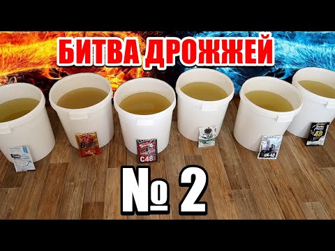 Видео: БИТВА ДРОЖЖЕЙ #2 ТУРБО ДРОЖЖИ БИТВА НА КРЕПОСТЬ! Самая крепкая брага для самогона.