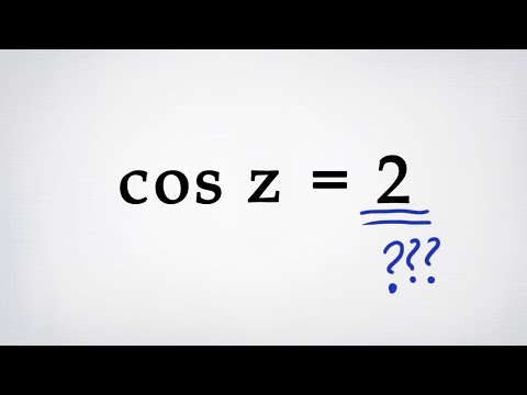 Видео: Тригонометрическое уравнение: cos(z)=2, а при чём тут формула Эйлера?