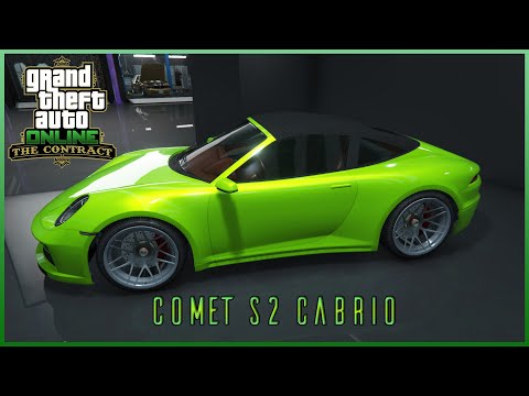 Видео: ОБЗОР COMET S2 CABRIO. GTA ONLINE THE CONTRACT