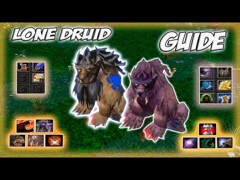 Видео: Lone Druid Syllabear Guide | Реально ли одеть в 12 слотов?