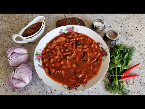 Видео: ВКУСНЕЙШИЙ БОРЩ без МЯСА. Выпуск №914