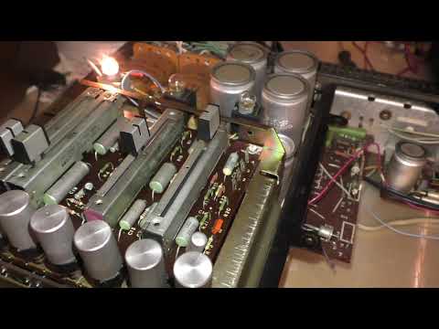 Видео: Мелодия 103В стерео  Простейший ремонт