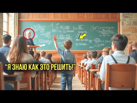 Видео: «Когда Профессор Назвал Задачу Невозможной, Маленький Мальчик Тихо Сказал: "Я Смогу"»