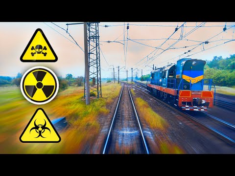 Видео: Однопутный участок Запорожье Левое - Запорожье2. Вид из кабины машиниста.