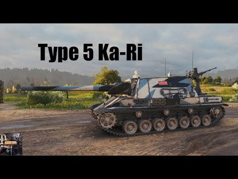 Видео: Type 5 Ka-Ri фарм серебра, Мир танков