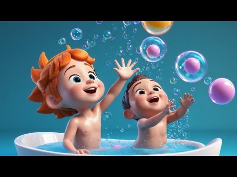 Видео: Песня для купания малышей 🛁💦 «Шлёп, плеск и игра» | Весёлая детская песенка для детей